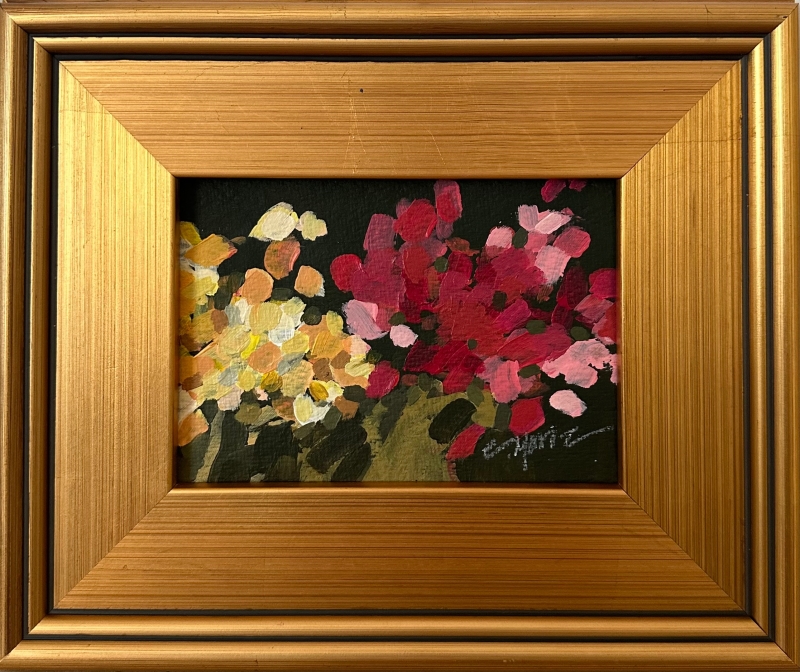 Mini Hydrangeas II by artist Elizabeth Wilson